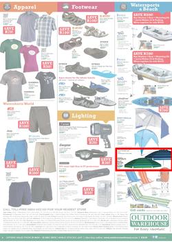 Outdoor Warehouse: Great Summer Guaranteed (21 Nov - 31 Dec 2013), page 4