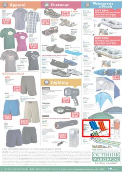 Outdoor Warehouse: Great Summer Guaranteed (21 Nov - 31 Dec 2013), page 4
