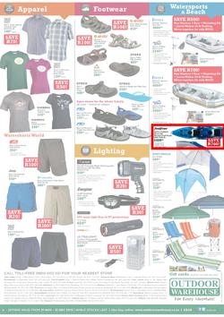 Outdoor Warehouse: Great Summer Guaranteed (21 Nov - 31 Dec 2013), page 4