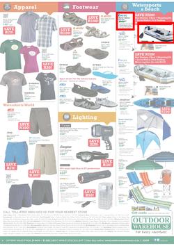Outdoor Warehouse: Great Summer Guaranteed (21 Nov - 31 Dec 2013), page 4