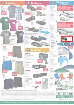 Outdoor Warehouse: Great Summer Guaranteed (21 Nov - 31 Dec 2013), page 4