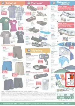 Outdoor Warehouse: Great Summer Guaranteed (21 Nov - 31 Dec 2013), page 4