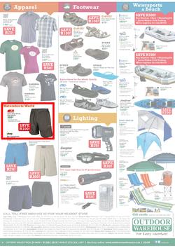 Outdoor Warehouse: Great Summer Guaranteed (21 Nov - 31 Dec 2013), page 4