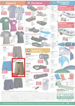 Outdoor Warehouse: Great Summer Guaranteed (21 Nov - 31 Dec 2013), page 4