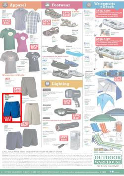 Outdoor Warehouse: Great Summer Guaranteed (21 Nov - 31 Dec 2013), page 4