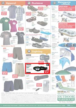 Outdoor Warehouse: Great Summer Guaranteed (21 Nov - 31 Dec 2013), page 4