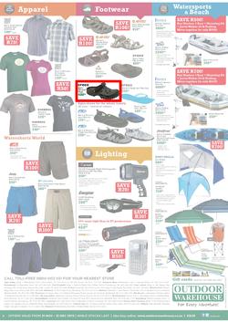 Outdoor Warehouse: Great Summer Guaranteed (21 Nov - 31 Dec 2013), page 4