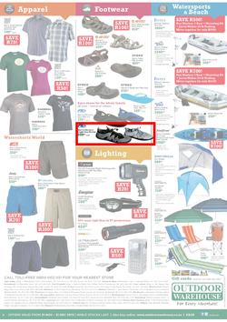 Outdoor Warehouse: Great Summer Guaranteed (21 Nov - 31 Dec 2013), page 4