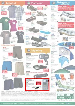 Outdoor Warehouse: Great Summer Guaranteed (21 Nov - 31 Dec 2013), page 4