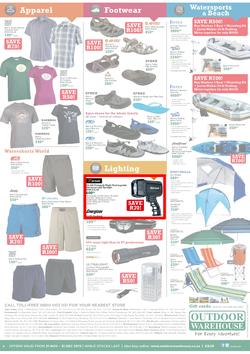 Outdoor Warehouse: Great Summer Guaranteed (21 Nov - 31 Dec 2013), page 4