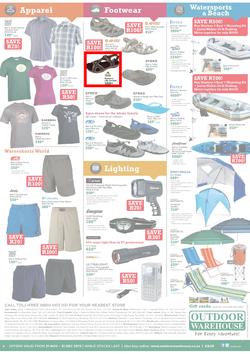 Outdoor Warehouse: Great Summer Guaranteed (21 Nov - 31 Dec 2013), page 4
