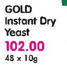 Gold Insant Dry Yeast-48x10G