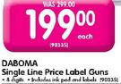 Daboma Single Line Price Label Guns-Each