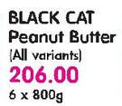 Black Cat Peanut Butter-6x800G