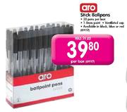 Aro Stick Ballpens-Per Box