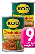 Koo Chakalaka(All Flavours)-410G