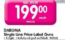 Daboma Single Line Price Label Guns