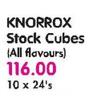 Knorrox Stock Cubes-10 x 24's
