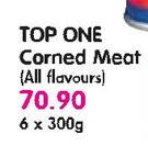 Top One Corned Meat(All Flavours)-6 x 300gm