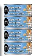 M Shredded Tuna-170gm Each