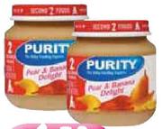 Purity 2nd Foods(All Flavours)-6 x 125ml