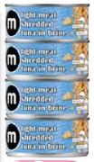 M Shredded Tuna In Brine-170g Each