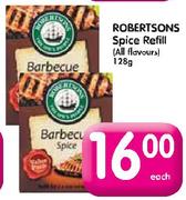 Robertsons Spice Refill(All Flavours)-128g Each