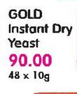Gold Instant Dry Yeast-48x10gm