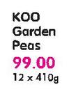 Koo Garden Peas-12x410gm