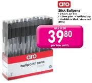 Aro Stick Ballpens-Per Box