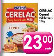 Cerelac Cereal(All Flavours)-250gm Each