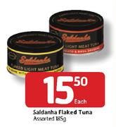 Saldanha Flaked Tuna Assorted-185g Each