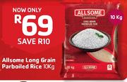 Allsome Long Grain Parboiled Rice-10kg