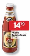 All Gold Tomato Sauce-700ml