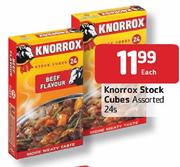 Knorrox Stock Cubes-24's Each