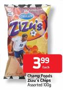 Champ Foods Zizu's Chips-100gm