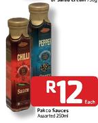 Pakco Sauces-250Ml Each