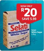 Selati White Sugar-2.5Kg