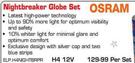 Osram NightBreaker Globe Set H4 12V-Per Set