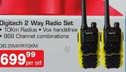 Digitech 2 Way Radio Set-Per Set