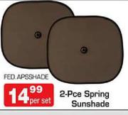 2-Pce Spring Sunshade-Per Set