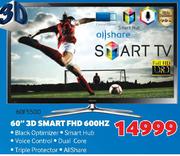 Samsung 60" 3D Smart FHD 600Hz TV 60F5500