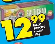 Bakers Salticrax Assorted-200g