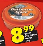 Uncle's Spice In Bowl Assorted-400g
