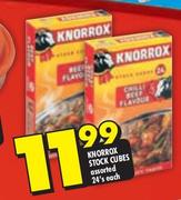 Knorrox Stock Cubes Assorted-24's Each