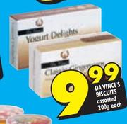Da Vinci's Biscuits Assorted-200g Each