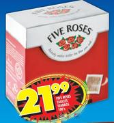 Five Roses Tagless Teabags-100's