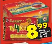Laager Rooibos/Kidz Tea Bags-40's Each
