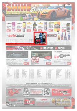 Autozone : Red Hot Festive Savings (10 Dec - 31 Dec 2013), page 4