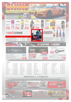 Autozone : Red Hot Festive Savings (10 Dec - 31 Dec 2013), page 4